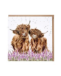 Wrendale Designs Gentle Giants Highland Cow Card